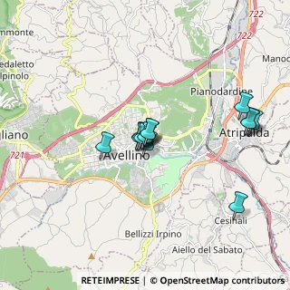Mappa Rampa Santo Modestino, 83100 Avellino AV, Italia (1.52308)