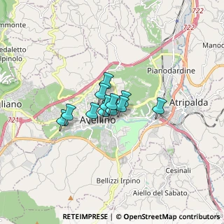 Mappa Rampa Santo Modestino, 83100 Avellino AV, Italia (0.92)