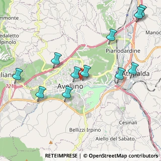 Mappa Rampa Santo Modestino, 83100 Avellino AV, Italia (2.48545)