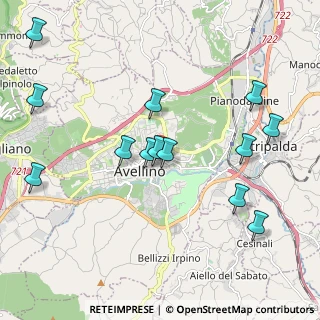 Mappa Rampa Santo Modestino, 83100 Avellino AV, Italia (2.37308)