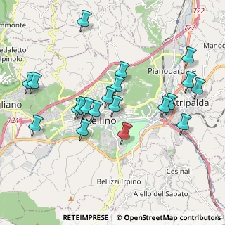 Mappa Rampa Santo Modestino, 83100 Avellino AV, Italia (2.0965)