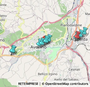 Mappa Rampa Santo Modestino, 83100 Avellino AV, Italia (1.91091)