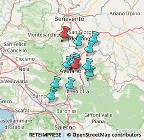 Mappa Rampa Santo Modestino, 83100 Avellino AV, Italia (8.33533)