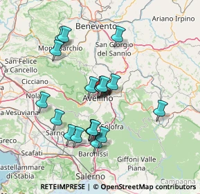 Mappa Rampa Santo Modestino, 83100 Avellino AV, Italia (13.545)