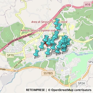 Mappa Via delle Fontanelle, 83035 Avellino AV, Italia (0.5995)