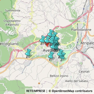 Mappa Via Michele Angelo Nicoletti, 83100 Avellino AV, Italia (0.96133)