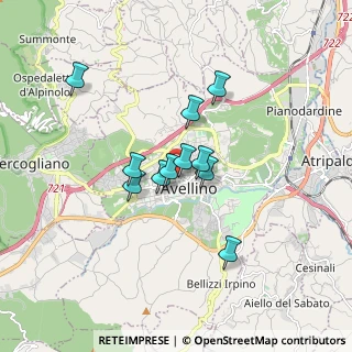Mappa Via Michele Angelo Nicoletti, 83100 Avellino AV, Italia (1.35091)