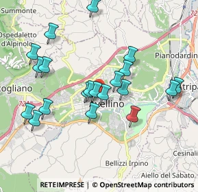 Mappa Tribunale, 83100 Avellino AV, Italia (1.981)