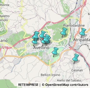 Mappa Via Serafino Soldi, 83100 Avellino AV, Italia (1.27636)