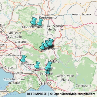Mappa Via S. Soldi, 83100 Avellino AV, Italia (10.87625)