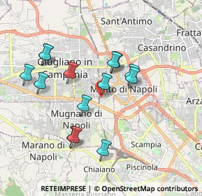 Mappa Via Vittorio Alfieri, 80018 Mugnano di Napoli NA, Italia (1.87643)