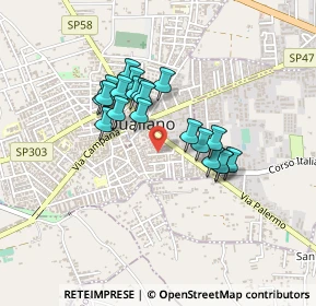 Mappa Via Goffredo Mameli, 80019 Qualiano NA, Italia (0.365)