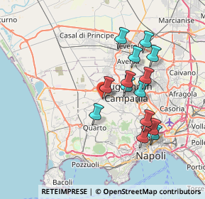 Mappa Via Goffredo Mameli, 80019 Qualiano NA, Italia (7.05143)