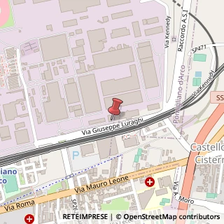 Mappa Viale Giuseppe Luraghi, 10, 80038 Pomigliano d'Arco, Napoli (Campania)