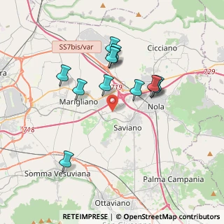 Mappa Via Risorgimento, 80030 Scisciano NA, Italia (3.61917)