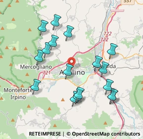 Mappa Via Corrado, 83100 Avellino AV, Italia (4.20765)