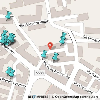 Mappa Via Benigni Tranquillino, 83100 Avellino AV, Italia (0.07619)