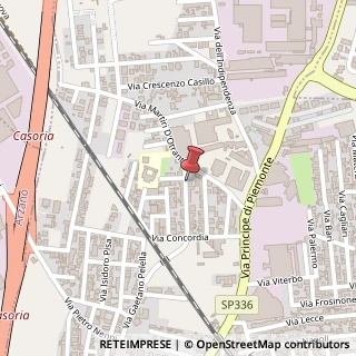 Mappa Via Mauro Mitilini, 28, 80026 Casoria, Napoli (Campania)