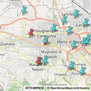 Mappa Via Raffaele Granata, 80010 Villaricca NA, Italia (2.96941)