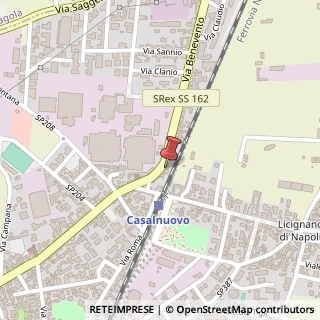 Mappa Via Benevento, 53, 80013 Casalnuovo di Napoli, Napoli (Campania)