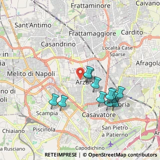 Mappa Via Angelo Volpicelli, 80022 Arzano NA, Italia (1.86583)