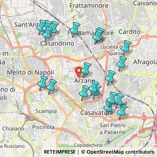 Mappa Via Angelo Volpicelli, 80022 Arzano NA, Italia (2.3415)