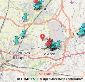 Mappa Via Annamaria Ortese, 80038 Pomigliano D'arco NA, Italia (2.52632)