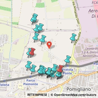 Mappa Via Annamaria Ortese, 80038 Pomigliano D'arco NA, Italia (0.61923)