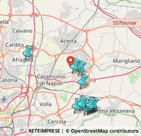 Mappa Via Annamaria Ortese, 80038 Pomigliano D'arco NA, Italia (4.58909)