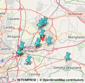 Mappa Via Annamaria Ortese, 80038 Pomigliano D'arco NA, Italia (3.455)