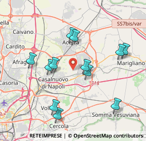 Mappa Via Annamaria Ortese, 80038 Pomigliano D'arco NA, Italia (4.125)