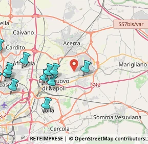 Mappa Via Annamaria Ortese, 80038 Pomigliano D'arco NA, Italia (5.61417)