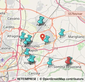 Mappa Via Annamaria Ortese, 80038 Pomigliano D'arco NA, Italia (4.24688)