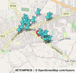 Mappa Via San maria a cubito, 80019 Qualiano NA, Italia (0.3815)