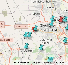 Mappa Via San maria a cubito, 80019 Qualiano NA, Italia (6.0525)