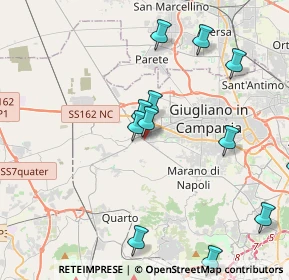 Mappa Via San maria a cubito, 80019 Qualiano NA, Italia (5.12538)
