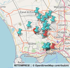 Mappa Via San maria a cubito, 80019 Qualiano NA, Italia (7.158)