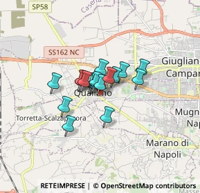 Mappa Via San maria a cubito, 80019 Qualiano NA, Italia (1.01588)