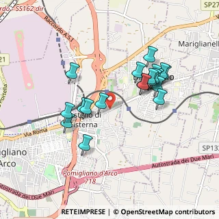 Mappa Via Vittorio Emanuele, 80030 Castello di Cisterna NA, Italia (0.912)