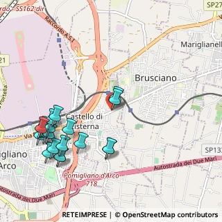 Mappa Via Vittorio Emanuele, 80030 Castello di Cisterna NA, Italia (1.304)