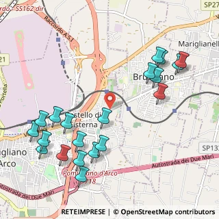 Mappa Via Vittorio Emanuele, 80030 Castello di Cisterna NA, Italia (1.3375)