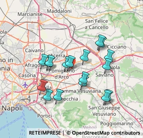 Mappa Via Vittorio Emanuele, 80030 Castello di Cisterna NA, Italia (6.93118)