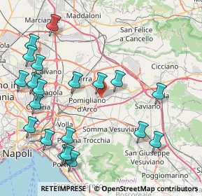 Mappa Via Vittorio Emanuele, 80030 Castello di Cisterna NA, Italia (10.7915)