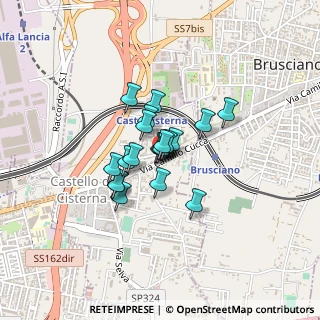 Mappa Via Vittorio Emanuele, 80030 Castello di Cisterna NA, Italia (0.2635)