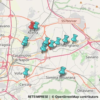 Mappa Via Vittorio Emanuele, 80030 Castello di Cisterna NA, Italia (3.48867)
