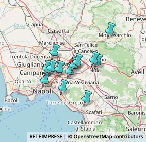 Mappa Via Vittorio Emanuele, 80030 Castello di Cisterna NA, Italia (10.37769)