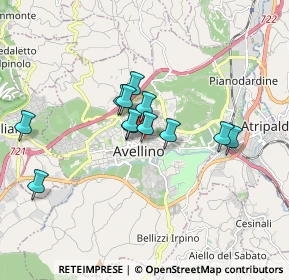 Mappa Via Carlo del Balzo, 83100 Avellino AV, Italia (1.44833)