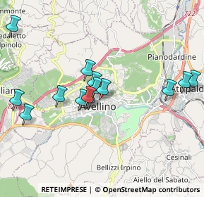 Mappa Via Carlo del Balzo, 83100 Avellino AV, Italia (1.98)