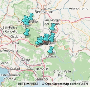 Mappa Via Carlo del Balzo, 83100 Avellino AV, Italia (9.48917)