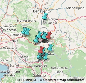 Mappa Via Carlo del Balzo, 83100 Avellino AV, Italia (8.984)
